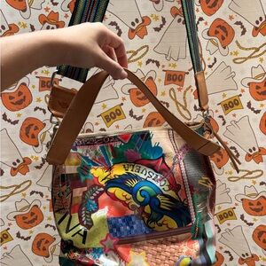 Viva consuela shoulder/crossbody bag plus wallet.